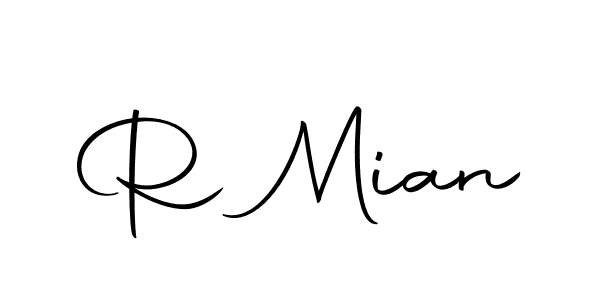 Autography-DOLnW is a professional signature style that is perfect for those who want to add a touch of class to their signature. It is also a great choice for those who want to make their signature more unique. Get R Mian name to fancy signature for free. R Mian signature style 10 images and pictures png