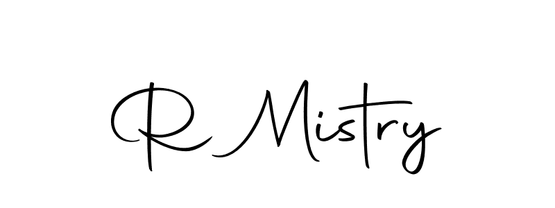 How to make R Mistry signature? Autography-DOLnW is a professional autograph style. Create handwritten signature for R Mistry name. R Mistry signature style 10 images and pictures png