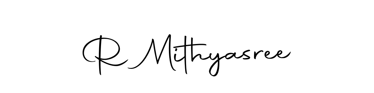Similarly Autography-DOLnW is the best handwritten signature design. Signature creator online .You can use it as an online autograph creator for name R Mithyasree. R Mithyasree signature style 10 images and pictures png