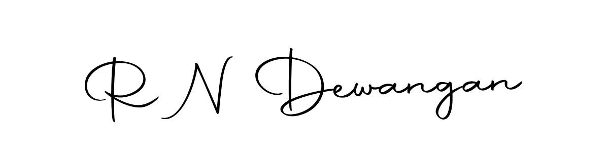 Similarly Autography-DOLnW is the best handwritten signature design. Signature creator online .You can use it as an online autograph creator for name R N Dewangan. R N Dewangan signature style 10 images and pictures png