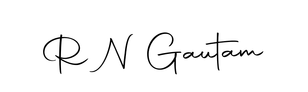 How to Draw R N Gautam signature style? Autography-DOLnW is a latest design signature styles for name R N Gautam. R N Gautam signature style 10 images and pictures png