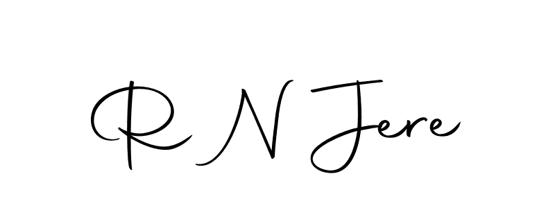 Make a beautiful signature design for name R N Jere. With this signature (Autography-DOLnW) style, you can create a handwritten signature for free. R N Jere signature style 10 images and pictures png