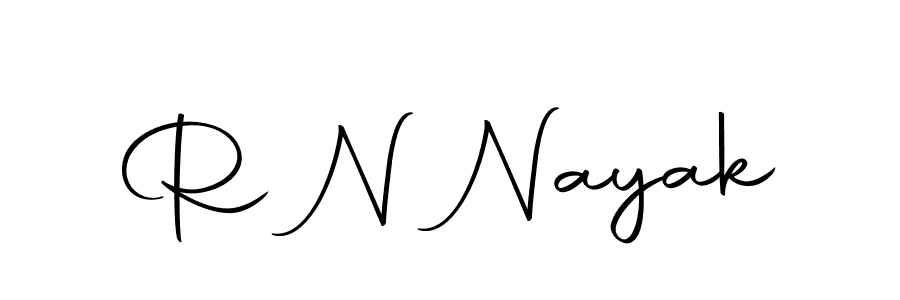 How to make R N Nayak name signature. Use Autography-DOLnW style for creating short signs online. This is the latest handwritten sign. R N Nayak signature style 10 images and pictures png