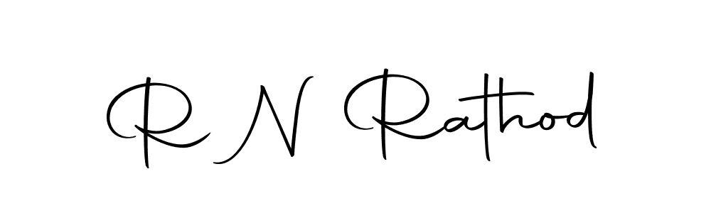 How to make R N Rathod signature? Autography-DOLnW is a professional autograph style. Create handwritten signature for R N Rathod name. R N Rathod signature style 10 images and pictures png