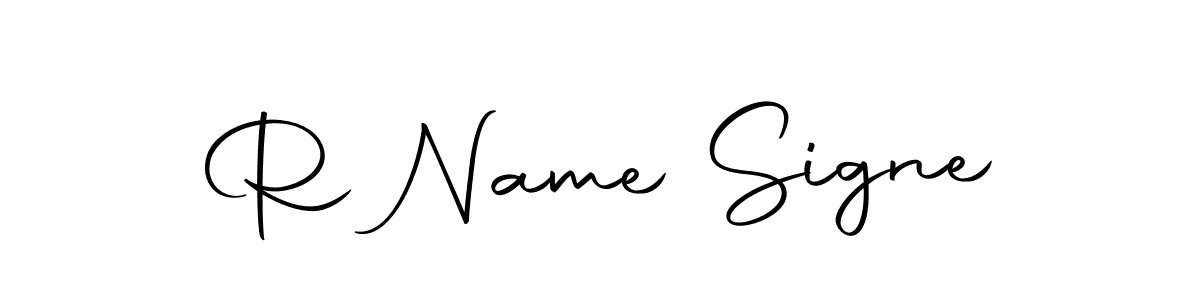 How to make R Name Signe name signature. Use Autography-DOLnW style for creating short signs online. This is the latest handwritten sign. R Name Signe signature style 10 images and pictures png