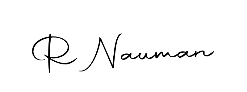 Also we have R Nauman name is the best signature style. Create professional handwritten signature collection using Autography-DOLnW autograph style. R Nauman signature style 10 images and pictures png