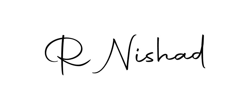 Also You can easily find your signature by using the search form. We will create R Nishad name handwritten signature images for you free of cost using Autography-DOLnW sign style. R Nishad signature style 10 images and pictures png