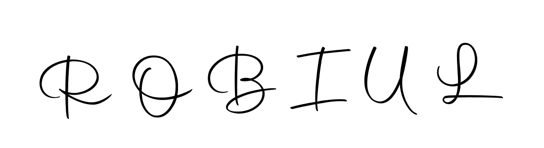 You should practise on your own different ways (Autography-DOLnW) to write your name (R O B I U L) in signature. don't let someone else do it for you. R O B I U L signature style 10 images and pictures png