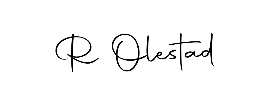 You should practise on your own different ways (Autography-DOLnW) to write your name (R Olestad) in signature. don't let someone else do it for you. R Olestad signature style 10 images and pictures png