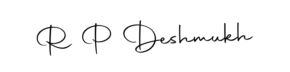 Similarly Autography-DOLnW is the best handwritten signature design. Signature creator online .You can use it as an online autograph creator for name R P Deshmukh. R P Deshmukh signature style 10 images and pictures png