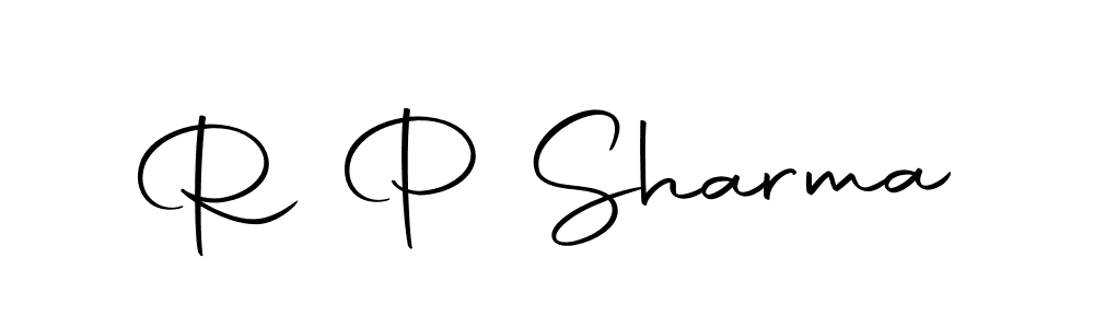 Make a beautiful signature design for name R P Sharma. With this signature (Autography-DOLnW) style, you can create a handwritten signature for free. R P Sharma signature style 10 images and pictures png