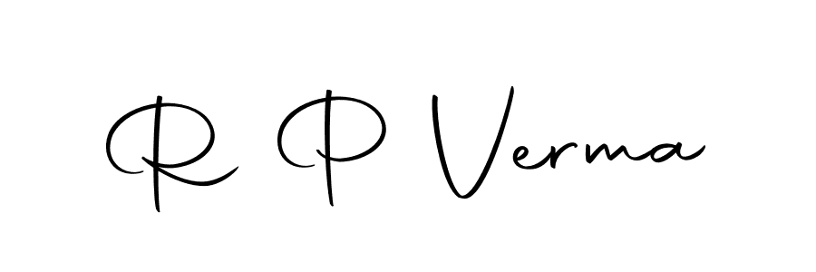 How to make R P Verma name signature. Use Autography-DOLnW style for creating short signs online. This is the latest handwritten sign. R P Verma signature style 10 images and pictures png