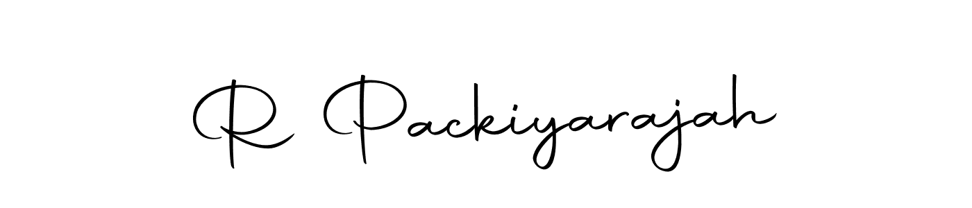 Design your own signature with our free online signature maker. With this signature software, you can create a handwritten (Autography-DOLnW) signature for name R Packiyarajah. R Packiyarajah signature style 10 images and pictures png