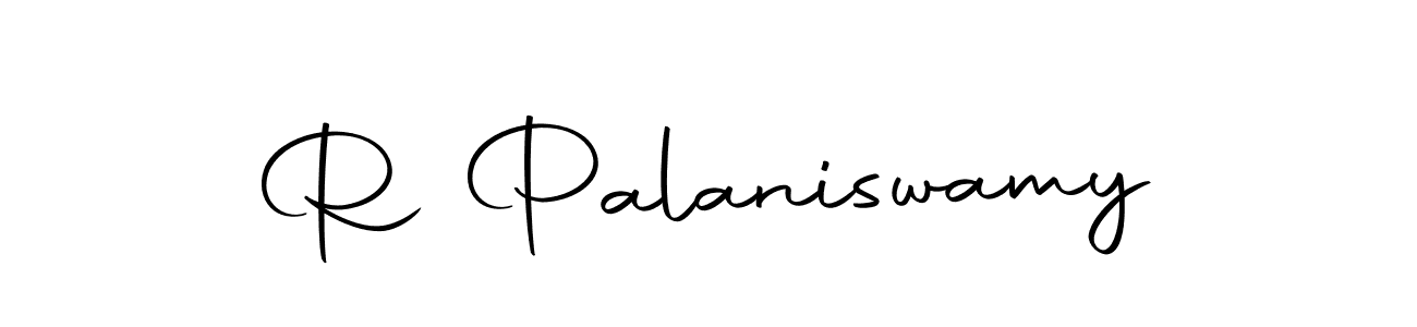 You should practise on your own different ways (Autography-DOLnW) to write your name (R Palaniswamy) in signature. don't let someone else do it for you. R Palaniswamy signature style 10 images and pictures png