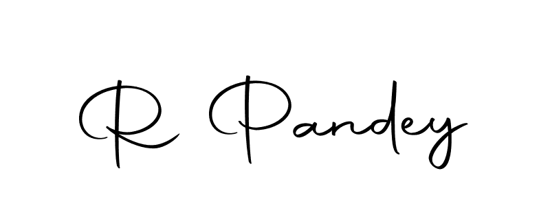 Create a beautiful signature design for name R Pandey. With this signature (Autography-DOLnW) fonts, you can make a handwritten signature for free. R Pandey signature style 10 images and pictures png