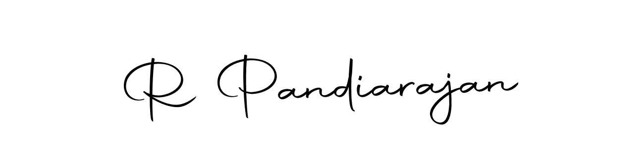 Make a beautiful signature design for name R Pandiarajan. Use this online signature maker to create a handwritten signature for free. R Pandiarajan signature style 10 images and pictures png