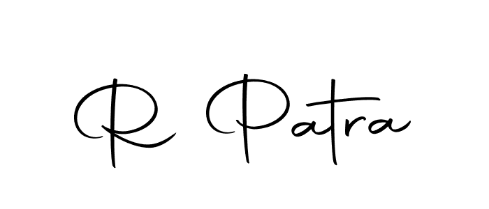 Here are the top 10 professional signature styles for the name R Patra. These are the best autograph styles you can use for your name. R Patra signature style 10 images and pictures png