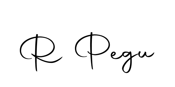 Here are the top 10 professional signature styles for the name R Pegu. These are the best autograph styles you can use for your name. R Pegu signature style 10 images and pictures png