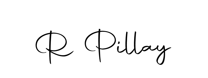 How to make R Pillay name signature. Use Autography-DOLnW style for creating short signs online. This is the latest handwritten sign. R Pillay signature style 10 images and pictures png