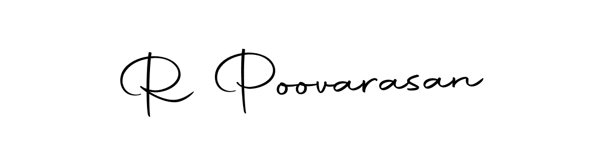 Autography-DOLnW is a professional signature style that is perfect for those who want to add a touch of class to their signature. It is also a great choice for those who want to make their signature more unique. Get R Poovarasan name to fancy signature for free. R Poovarasan signature style 10 images and pictures png