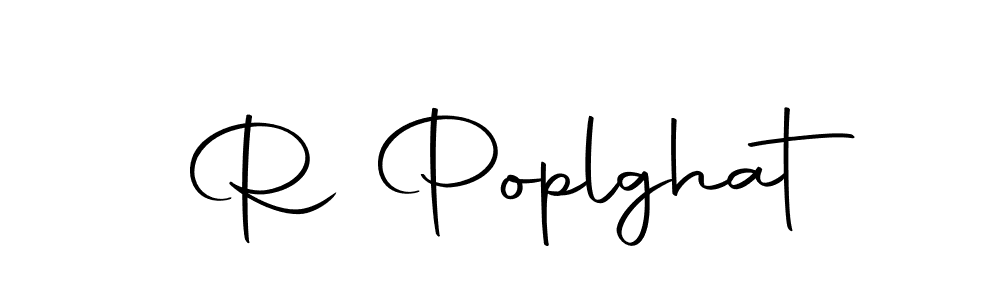 Once you've used our free online signature maker to create your best signature Autography-DOLnW style, it's time to enjoy all of the benefits that R Poplghat name signing documents. R Poplghat signature style 10 images and pictures png