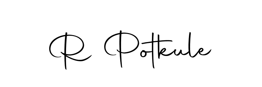 Make a beautiful signature design for name R Potkule. Use this online signature maker to create a handwritten signature for free. R Potkule signature style 10 images and pictures png