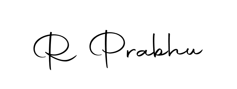 Design your own signature with our free online signature maker. With this signature software, you can create a handwritten (Autography-DOLnW) signature for name R Prabhu. R Prabhu signature style 10 images and pictures png