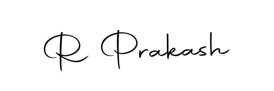 You should practise on your own different ways (Autography-DOLnW) to write your name (R Prakash) in signature. don't let someone else do it for you. R Prakash signature style 10 images and pictures png