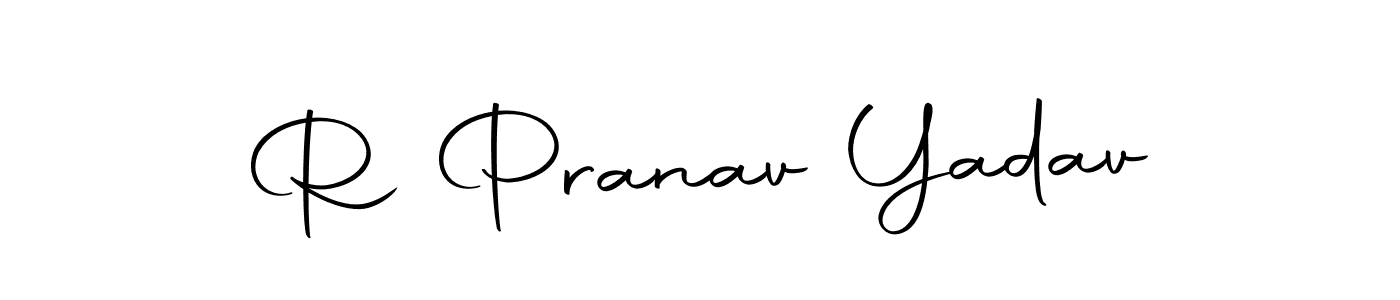R Pranav Yadav stylish signature style. Best Handwritten Sign (Autography-DOLnW) for my name. Handwritten Signature Collection Ideas for my name R Pranav Yadav. R Pranav Yadav signature style 10 images and pictures png
