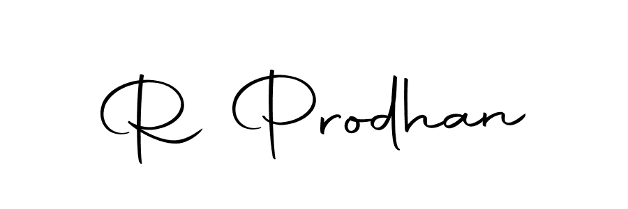 Design your own signature with our free online signature maker. With this signature software, you can create a handwritten (Autography-DOLnW) signature for name R Prodhan. R Prodhan signature style 10 images and pictures png