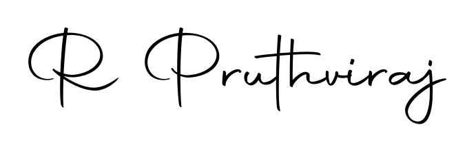 See photos of R Pruthviraj official signature. Check more albums & portfolios. Read reviews & check more about Autography-DOLnW font. R Pruthviraj signature style 10 images and pictures png