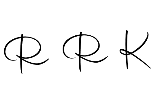 How to make R R K signature? Autography-DOLnW is a professional autograph style. Create handwritten signature for R R K name. R R K signature style 10 images and pictures png