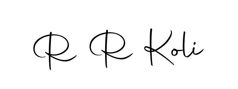 Also we have R R Koli name is the best signature style. Create professional handwritten signature collection using Autography-DOLnW autograph style. R R Koli signature style 10 images and pictures png