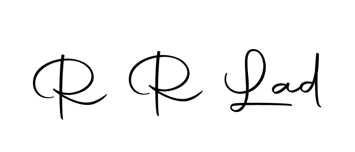 if you are searching for the best signature style for your name R R Lad. so please give up your signature search. here we have designed multiple signature styles  using Autography-DOLnW. R R Lad signature style 10 images and pictures png