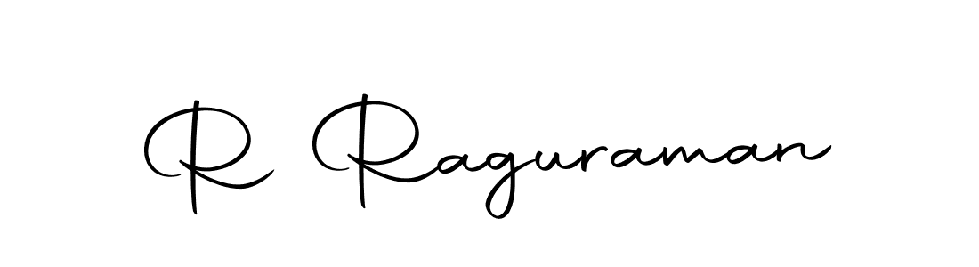 Create a beautiful signature design for name R Raguraman. With this signature (Autography-DOLnW) fonts, you can make a handwritten signature for free. R Raguraman signature style 10 images and pictures png