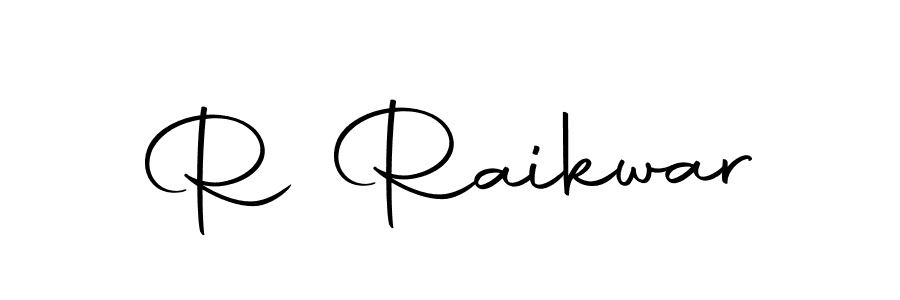 R Raikwar stylish signature style. Best Handwritten Sign (Autography-DOLnW) for my name. Handwritten Signature Collection Ideas for my name R Raikwar. R Raikwar signature style 10 images and pictures png