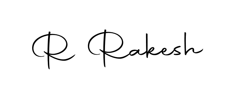 Make a beautiful signature design for name R Rakesh. With this signature (Autography-DOLnW) style, you can create a handwritten signature for free. R Rakesh signature style 10 images and pictures png