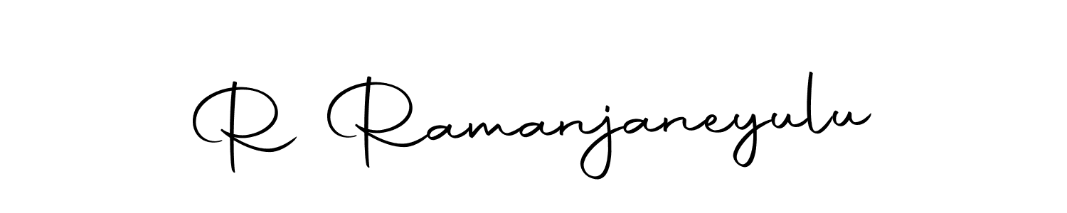 The best way (Autography-DOLnW) to make a short signature is to pick only two or three words in your name. The name R Ramanjaneyulu include a total of six letters. For converting this name. R Ramanjaneyulu signature style 10 images and pictures png