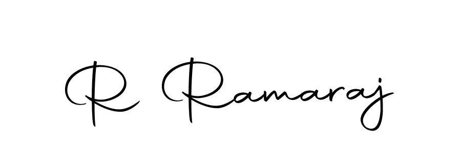 Make a beautiful signature design for name R Ramaraj. With this signature (Autography-DOLnW) style, you can create a handwritten signature for free. R Ramaraj signature style 10 images and pictures png