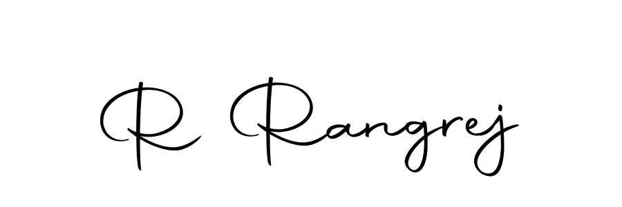 The best way (Autography-DOLnW) to make a short signature is to pick only two or three words in your name. The name R Rangrej include a total of six letters. For converting this name. R Rangrej signature style 10 images and pictures png
