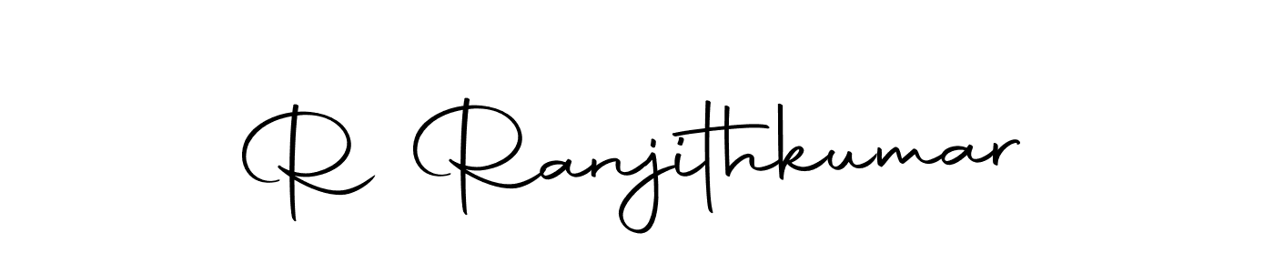 Autography-DOLnW is a professional signature style that is perfect for those who want to add a touch of class to their signature. It is also a great choice for those who want to make their signature more unique. Get R Ranjithkumar name to fancy signature for free. R Ranjithkumar signature style 10 images and pictures png