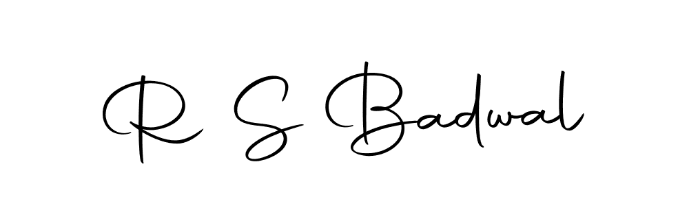 How to make R S Badwal signature? Autography-DOLnW is a professional autograph style. Create handwritten signature for R S Badwal name. R S Badwal signature style 10 images and pictures png