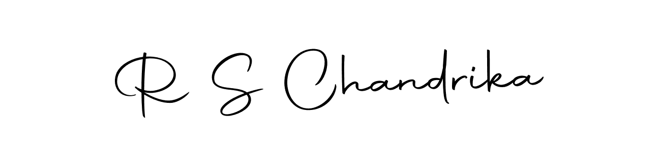Make a beautiful signature design for name R S Chandrika. Use this online signature maker to create a handwritten signature for free. R S Chandrika signature style 10 images and pictures png