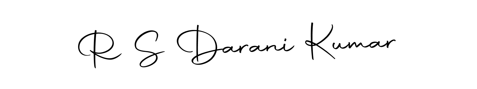 Similarly Autography-DOLnW is the best handwritten signature design. Signature creator online .You can use it as an online autograph creator for name R S Darani Kumar. R S Darani Kumar signature style 10 images and pictures png