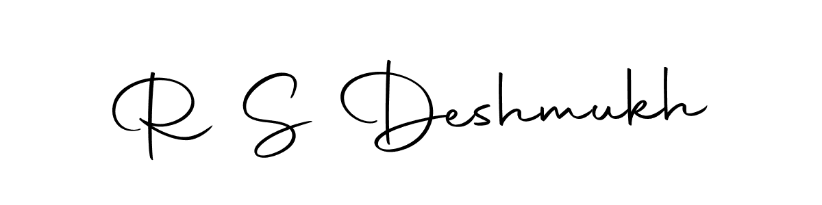 You can use this online signature creator to create a handwritten signature for the name R S Deshmukh. This is the best online autograph maker. R S Deshmukh signature style 10 images and pictures png