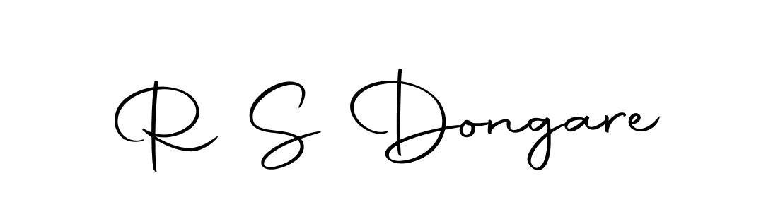 The best way (Autography-DOLnW) to make a short signature is to pick only two or three words in your name. The name R S Dongare include a total of six letters. For converting this name. R S Dongare signature style 10 images and pictures png