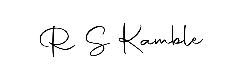Make a beautiful signature design for name R S Kamble. Use this online signature maker to create a handwritten signature for free. R S Kamble signature style 10 images and pictures png