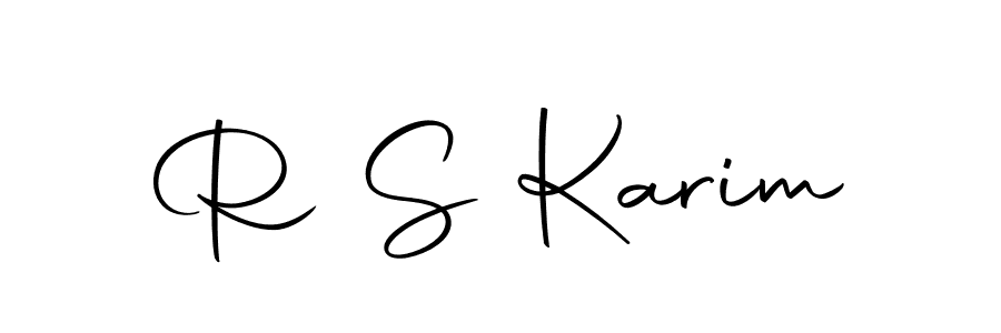 Use a signature maker to create a handwritten signature online. With this signature software, you can design (Autography-DOLnW) your own signature for name R S Karim. R S Karim signature style 10 images and pictures png