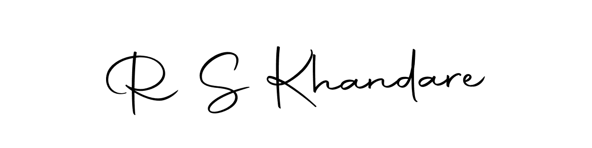 The best way (Autography-DOLnW) to make a short signature is to pick only two or three words in your name. The name R S Khandare include a total of six letters. For converting this name. R S Khandare signature style 10 images and pictures png