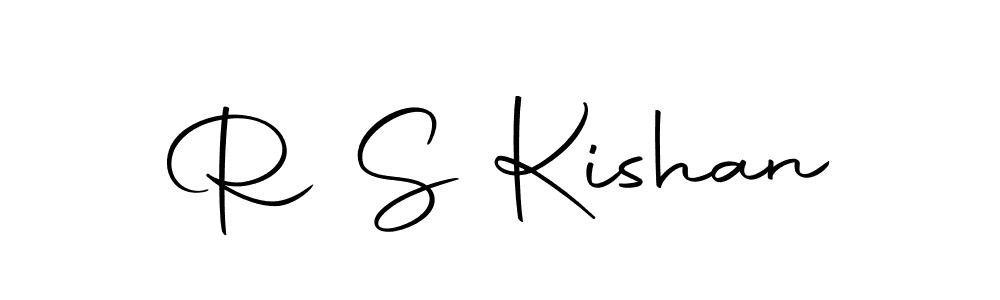 Make a beautiful signature design for name R S Kishan. With this signature (Autography-DOLnW) style, you can create a handwritten signature for free. R S Kishan signature style 10 images and pictures png